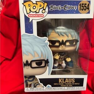 Funko Pop Klaus with Blue Hair and Black Glasses